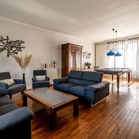 Maison Familiale Bergerac Billard Jardin Clos Exterior photo